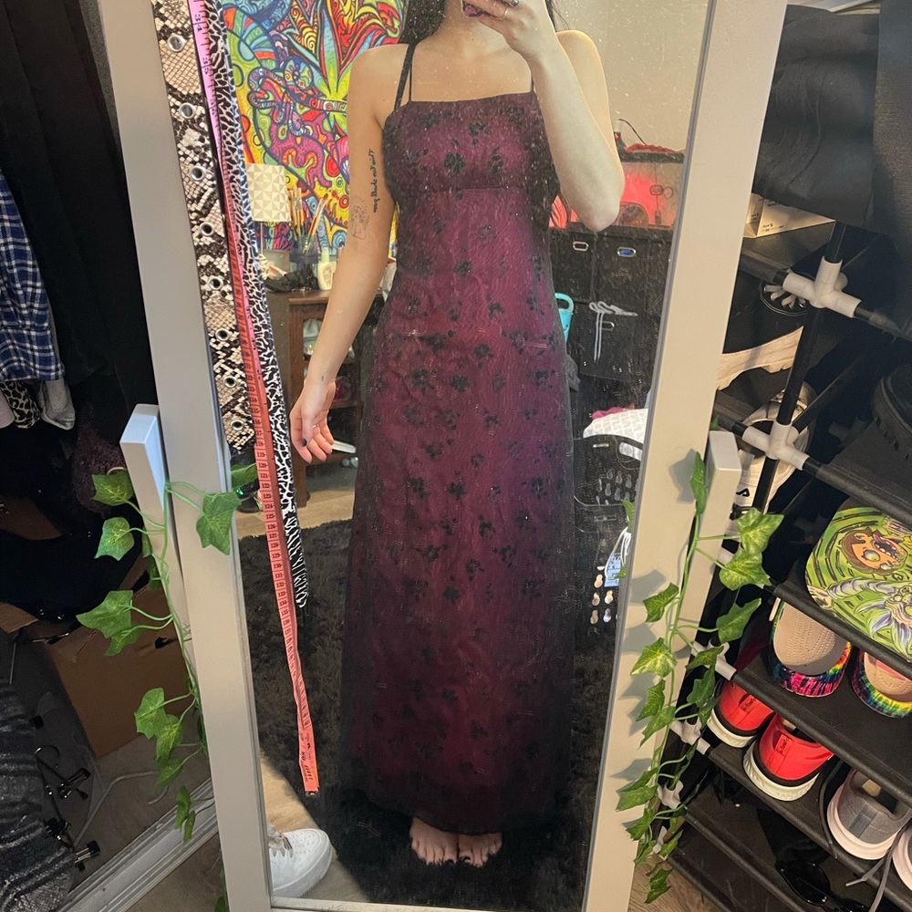 90s formal prom dress